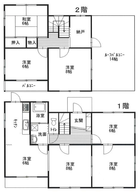 detached 千葉県長生郡白子町北日当 地図を見る