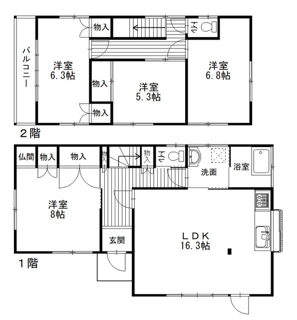 detached 千葉県大網白里市南横川