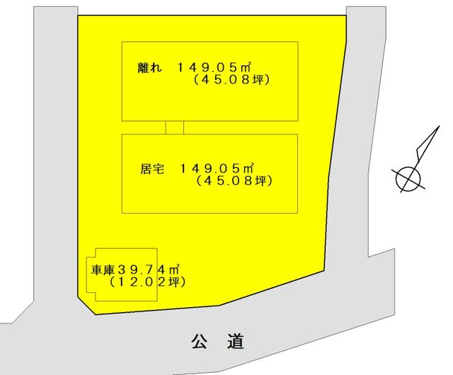 detached 千葉県山武郡横芝光町坂田池 地図を見る