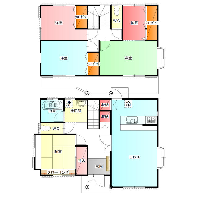 detached 千葉県八街市八街ろ 地図を見る