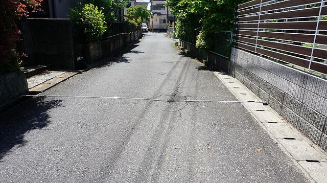 前面道路