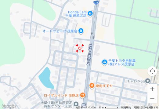 detached 千葉県茂原市北塚 地図を見る