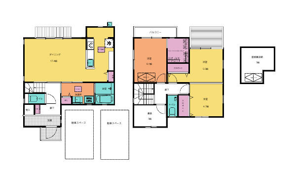 千葉県印西市の一戸建て | 3200万円 | 4LDK | 158.08m² | Akiyama house finder