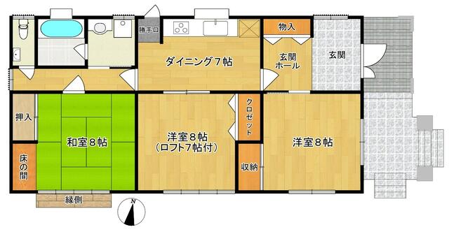 detached 千葉県勝浦市出水 地図を見る