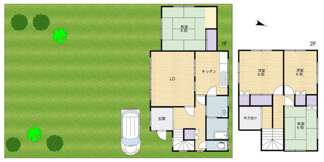 detached 千葉県香取市みずほ台１丁目 地図を見る