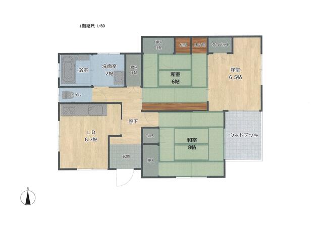 千葉県銚子市の一戸建て | 1500万円 | 3LDK | 214.05m² | Akiyama house finder