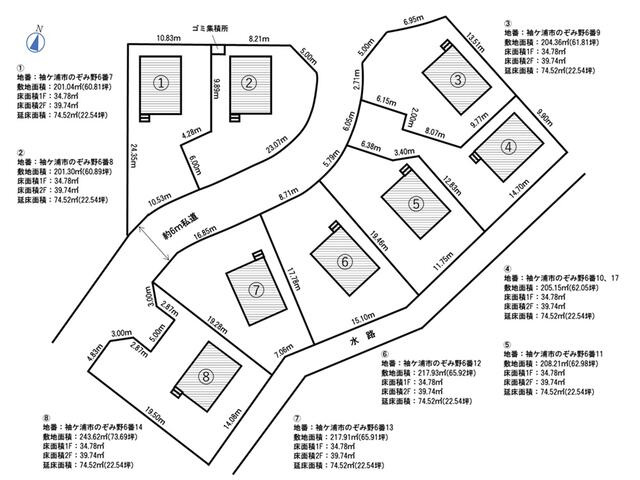 detached 千葉県袖ケ浦市のぞみ野 地図を見る