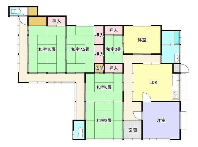 detached 千葉県館山市北条 地図を見る