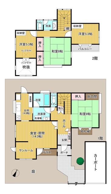 detached 千葉県印旛郡栄町安食台４丁目 地図を見る
