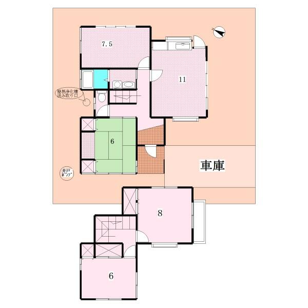 detached 千葉県富里市七栄