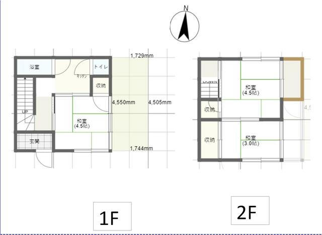 埼玉県越谷市の一戸建て | 380万円 | 3K | 37.85m² | Akiyama house finder