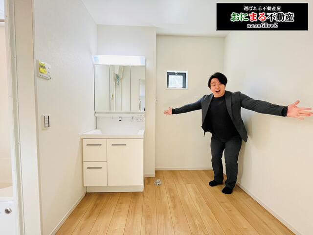 洗面台・洗面所／家事導線の整った水回り集中設計♪／撮影日2026-02-09