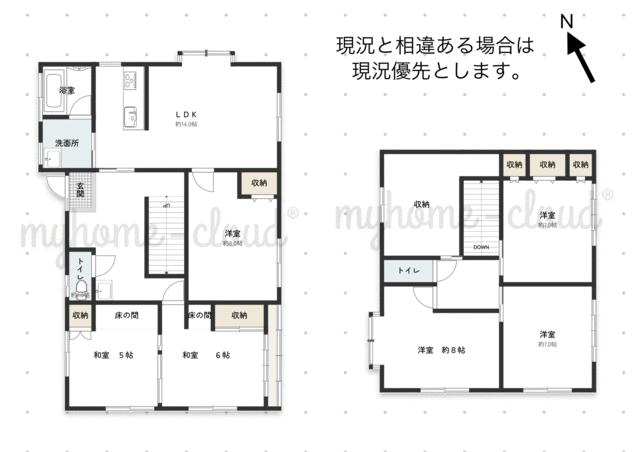 detached 千葉県長生郡長生村一松丁 地図を見る