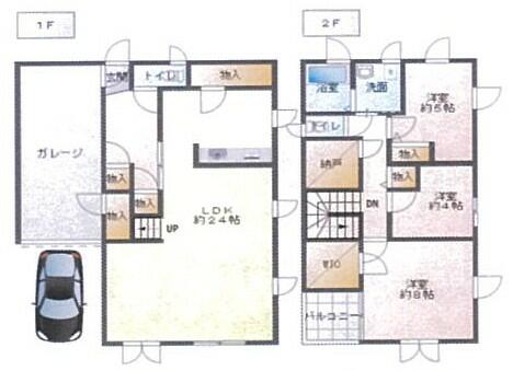 detached 千葉県大網白里市季美の森南５丁目