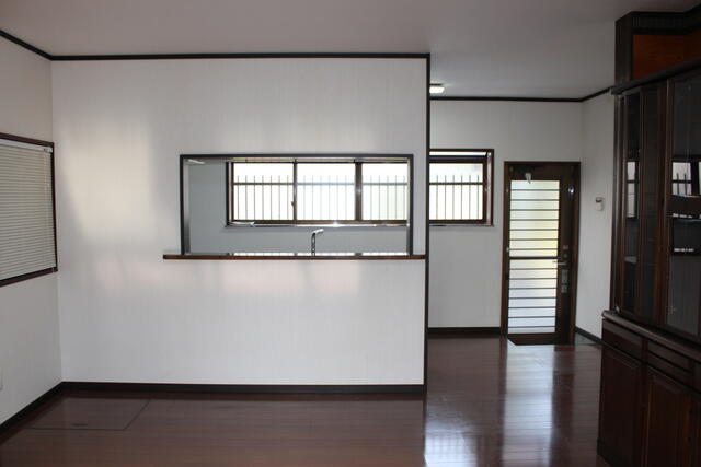 リビング／家事動線が楽になる勝手口