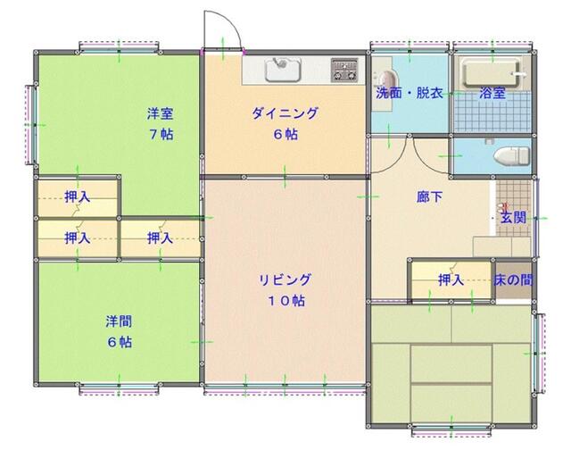 detached 千葉県長生郡白子町南日当