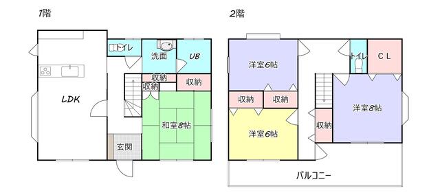 detached 千葉県香取市下小堀 地図を見る