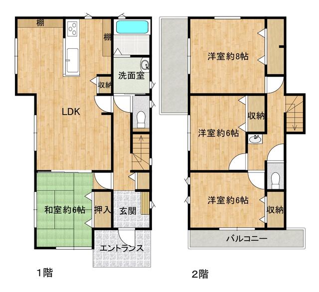 detached 千葉県袖ケ浦市神納 地図を見る