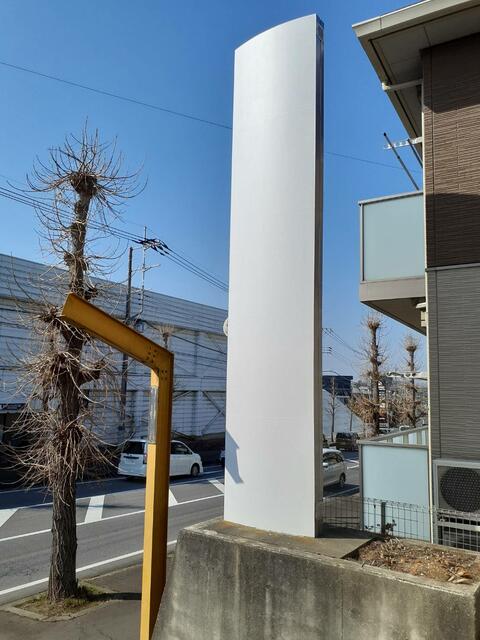 現地（外観）／看板スペース