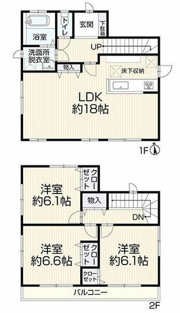 千葉県柏市の一戸建て | 2399万円 | 3LDK | 103.01m² | Akiyama house finder