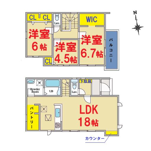 detached 茨城県神栖市堀割３丁目 地図を見る