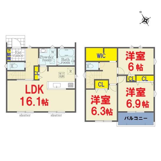 detached 茨城県潮来市日の出５丁目