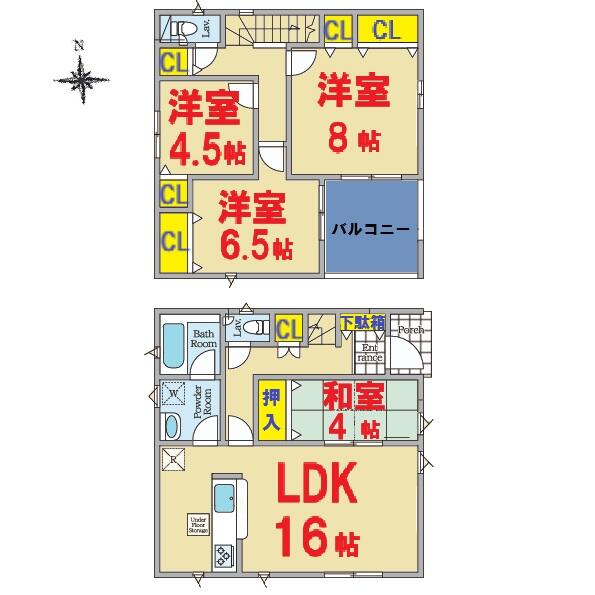 detached 千葉県香取市野田 地図を見る