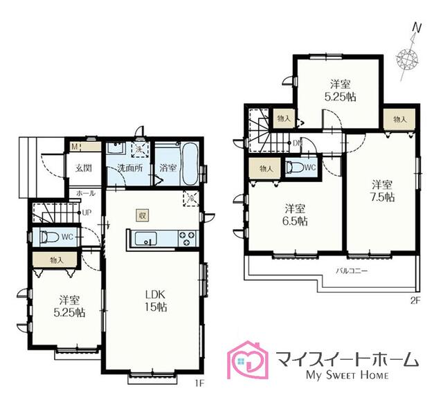 house for sale in 葛飾区, Tokyo | ¥45,900,000 | 4LDK | Akiyama house fin…