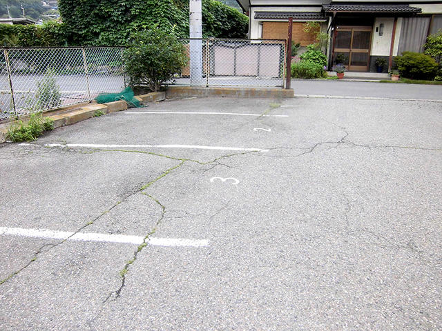 現地（駐車場）