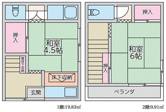 detached 東京都大田区東蒲田２丁目 地図を見る