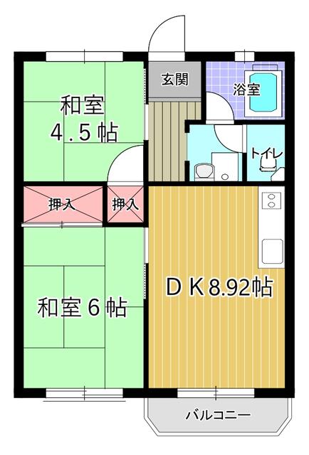 サンライズ武蔵野 2階 物件写真