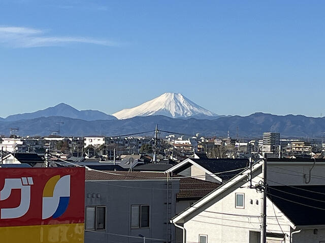 現地（外観）／日当たり・眺望良好！！晴れた日は富士山が綺麗です！！