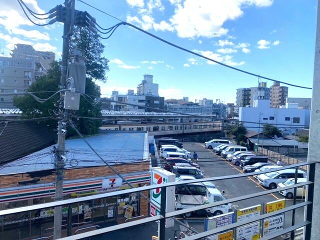 現地からの眺望／駅近なのでホームが見えます♪