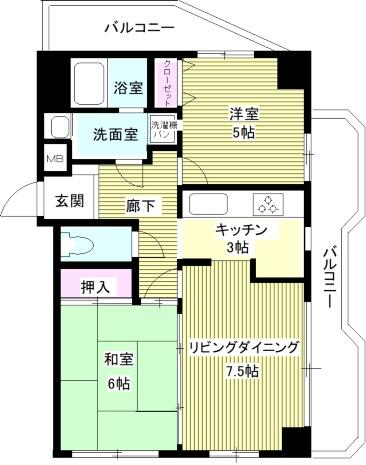 パームス鷺宮 4階 物件写真 2