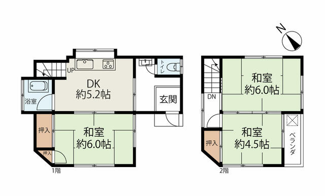 detached 埼玉県富士見市渡戸３丁目 地図を見る