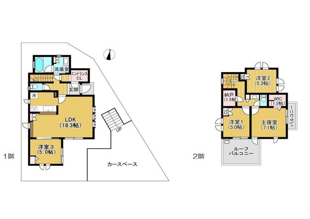 detached 東京都稲城市東長沼