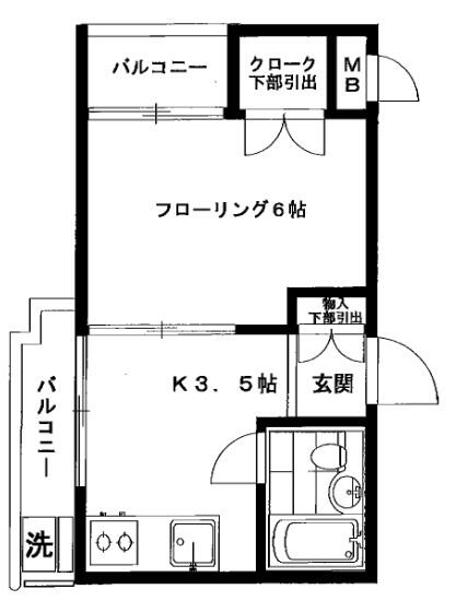 マック吉祥寺コート 3階 物件写真 2