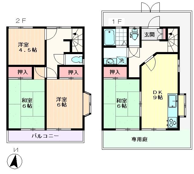 テラスハウス 物件写真 2