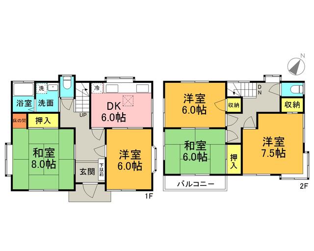 detached 埼玉県飯能市大字赤沢 地図を見る
