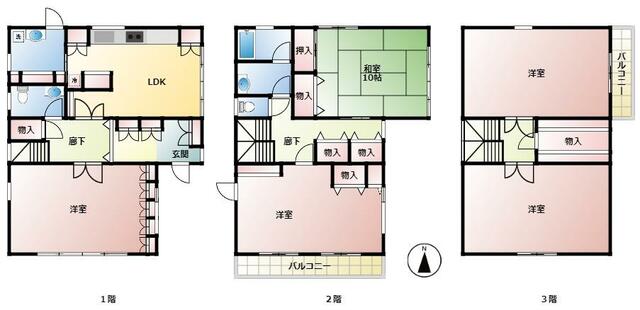 detached 東京都新宿区大京町 地図を見る