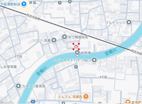 detached 東京都清瀬市野塩５丁目 地図を見る