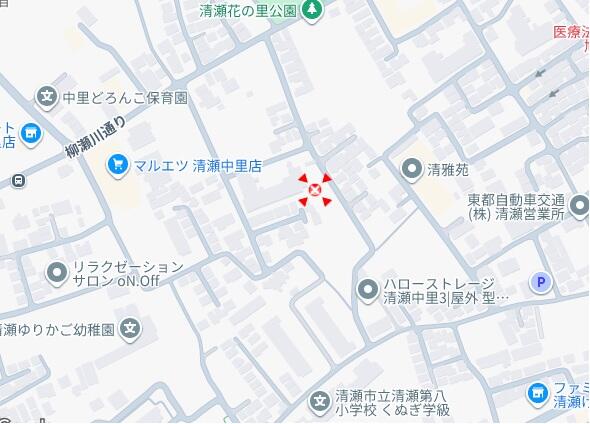 detached 東京都清瀬市中里５丁目 地図を見る