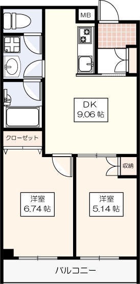 プライマルステージＭ 3階 物件写真 2