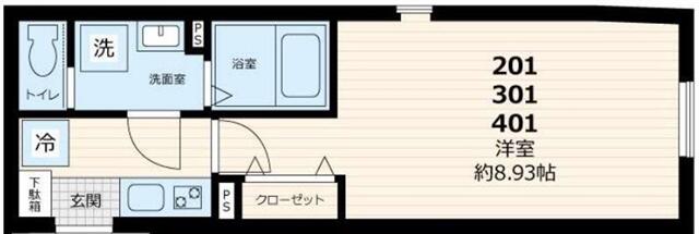 ＧＡＴＥ　Ｒｅｓｉｄｅｎｃｅ　Ｍｉｔａｋａ 4階 物件写真 2