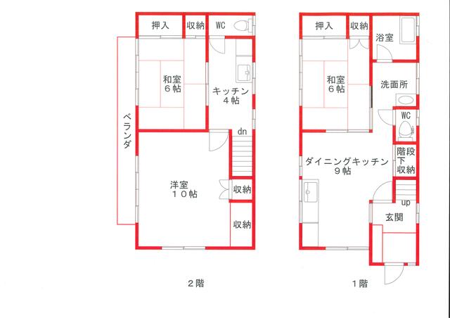 detached 東京都中野区新井４丁目 地図を見る