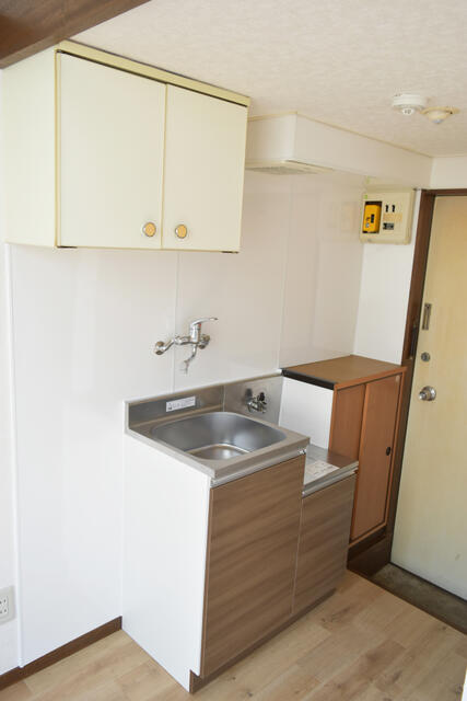 キッチン／料理がはかどる、収納付きキッチン（ガス設置可）