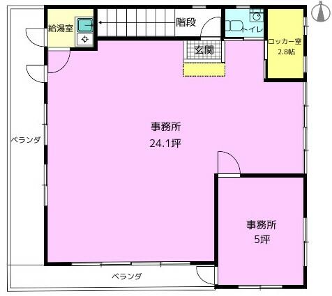 間取り図／広々３５坪