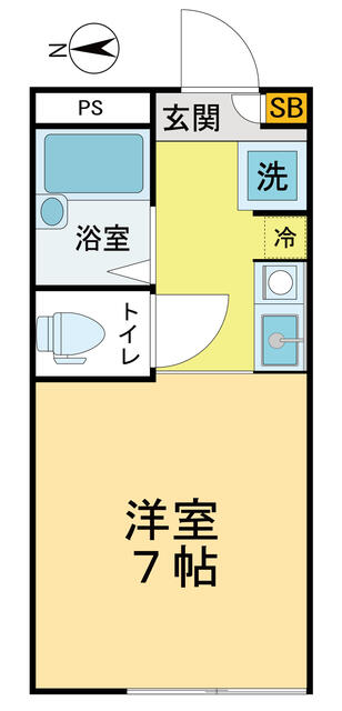 ソレイユ国立 1階 物件写真 2