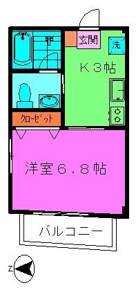 ＭＭハイツ  101号 物件写真 2