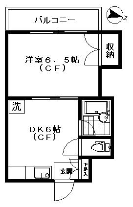 メゾン三枝 1階 物件写真 2